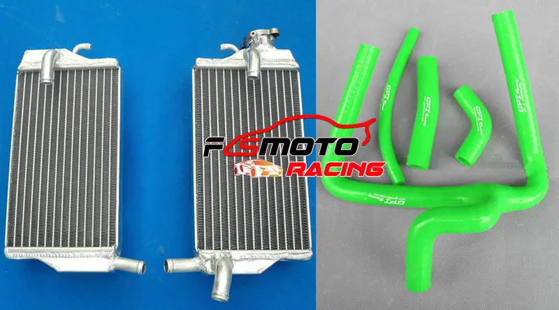 

Aluminum Radiator + Silicone Hose For Honda CR250 CR250R CR 250 CR 250R 2002 2003 2004