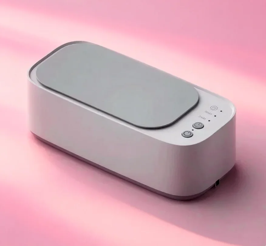 Limpador Ultrassônico Alimentado por USB, Máquina de Vibração de Alta Frequência, Ferramenta de Limpeza Multiuso para Joias, Relógios, Óculos e Pulseiras