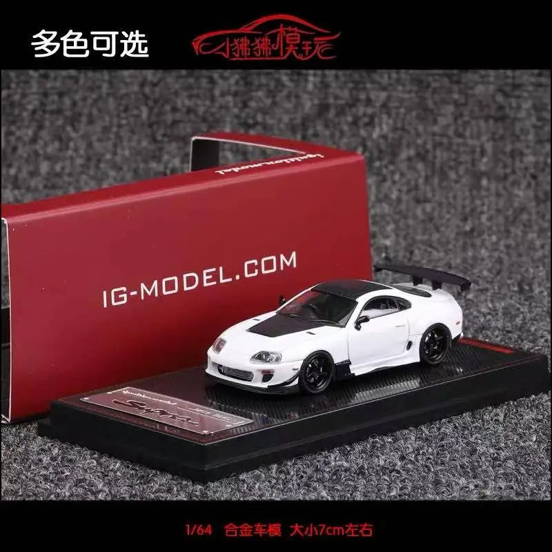 IG 1:64 GTR R34 A80 Legering Speelgoed Motorvoertuig Diecast Metaal Model Geschenken
