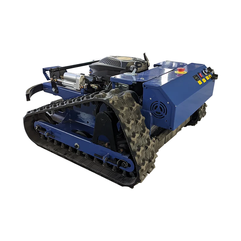 Multipurpose Tracked Brush Mower Remote Controlled Lawn Machine for Pasture Orchard and Roadside