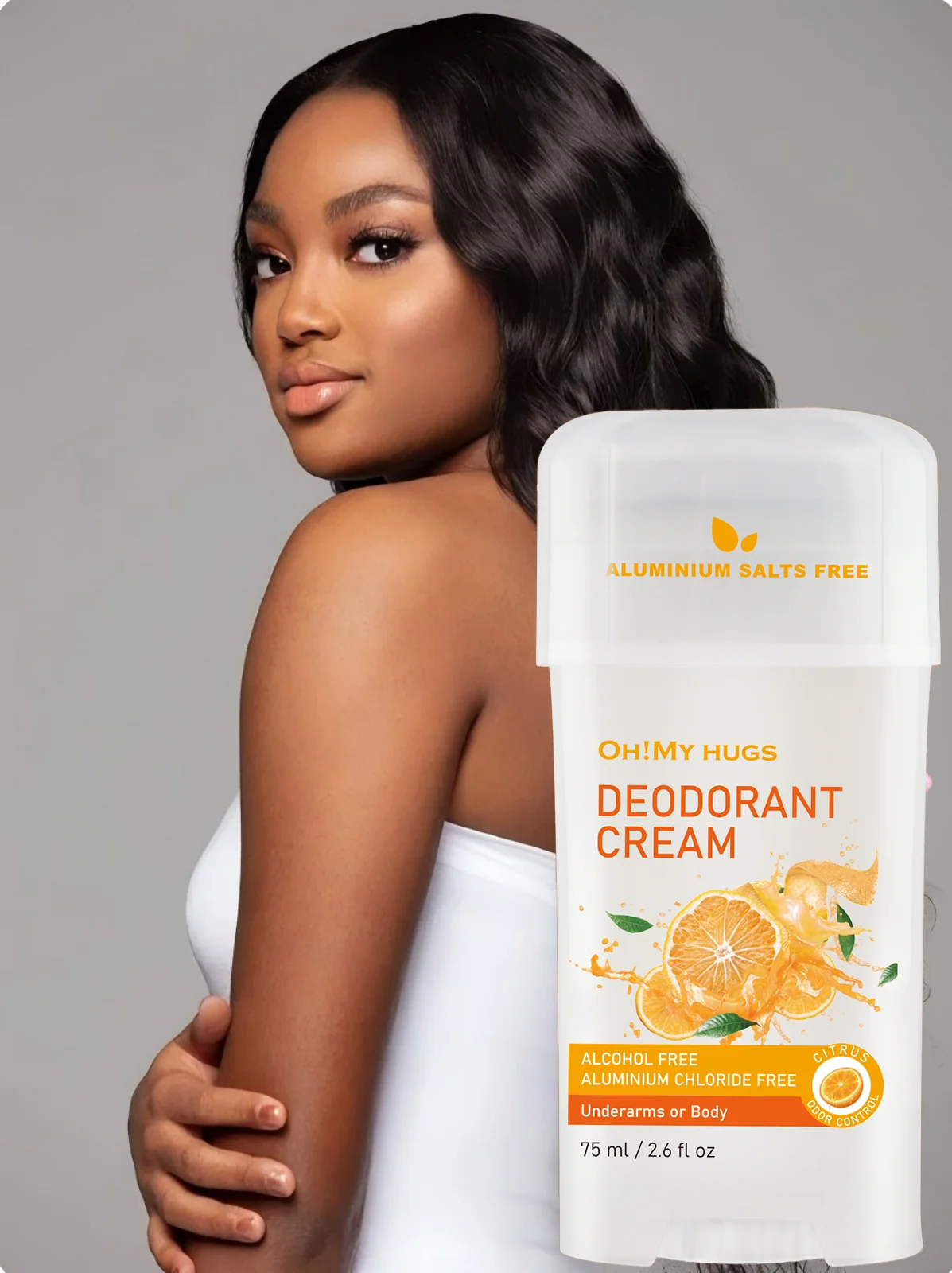 

Orange deodorizing cream, say goodbye to odors, welcome freshness