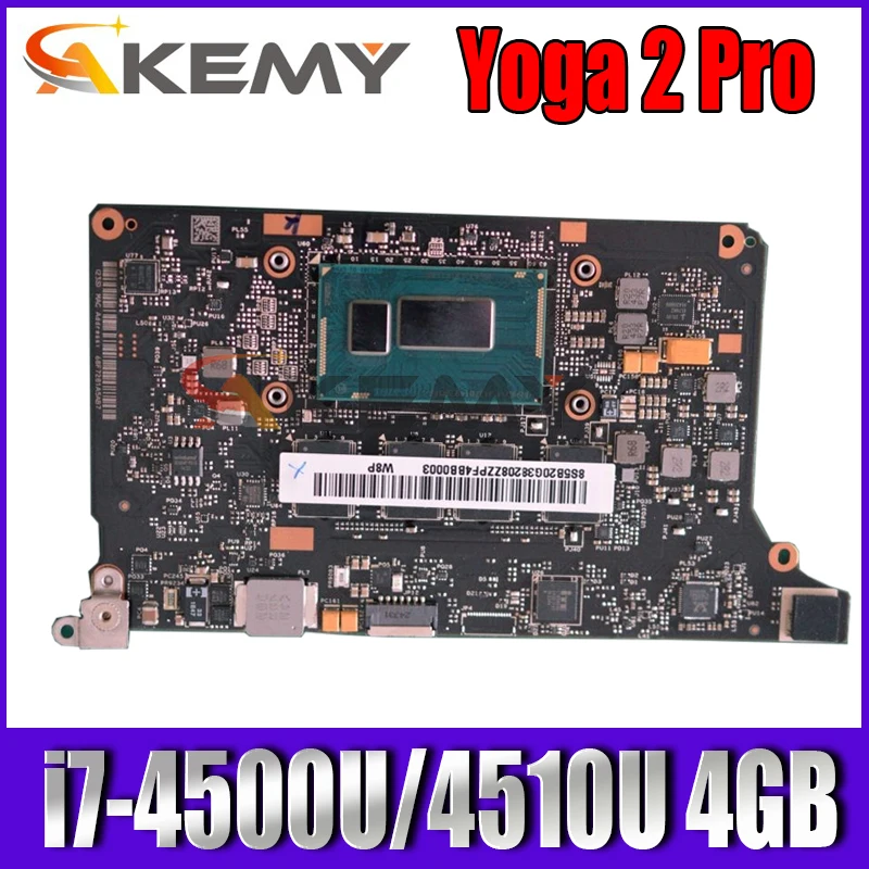 

Материнская плата для ноутбука LENOVO YOGA 2 PRO NM-A074 SR1EB I7-4510U RAM 4G 5B20G38213ZZ, полностью протестированная материнская плата YOGA2 13