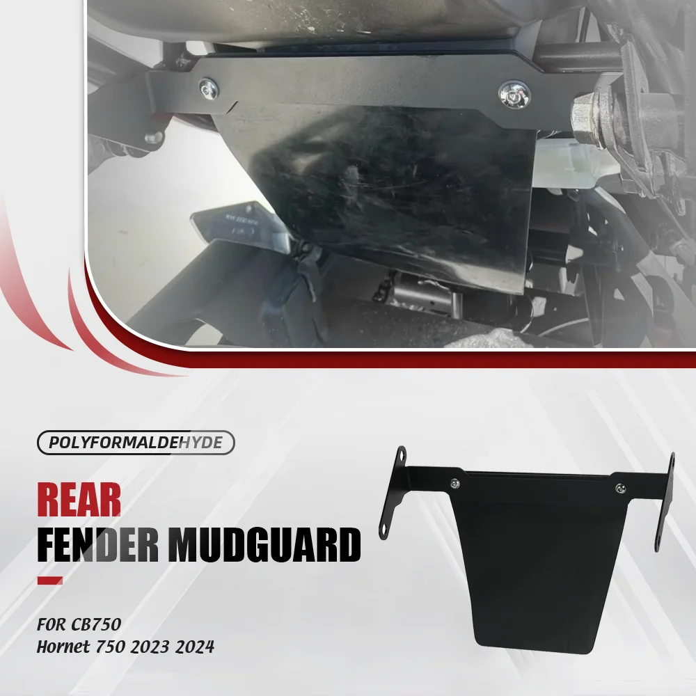 

Motorcycle Accessories For Honda CB750 HORNET 2022-2023-2024-2025 Rear Fender Splash Shield Shock Anti-dirt Stainless Steel