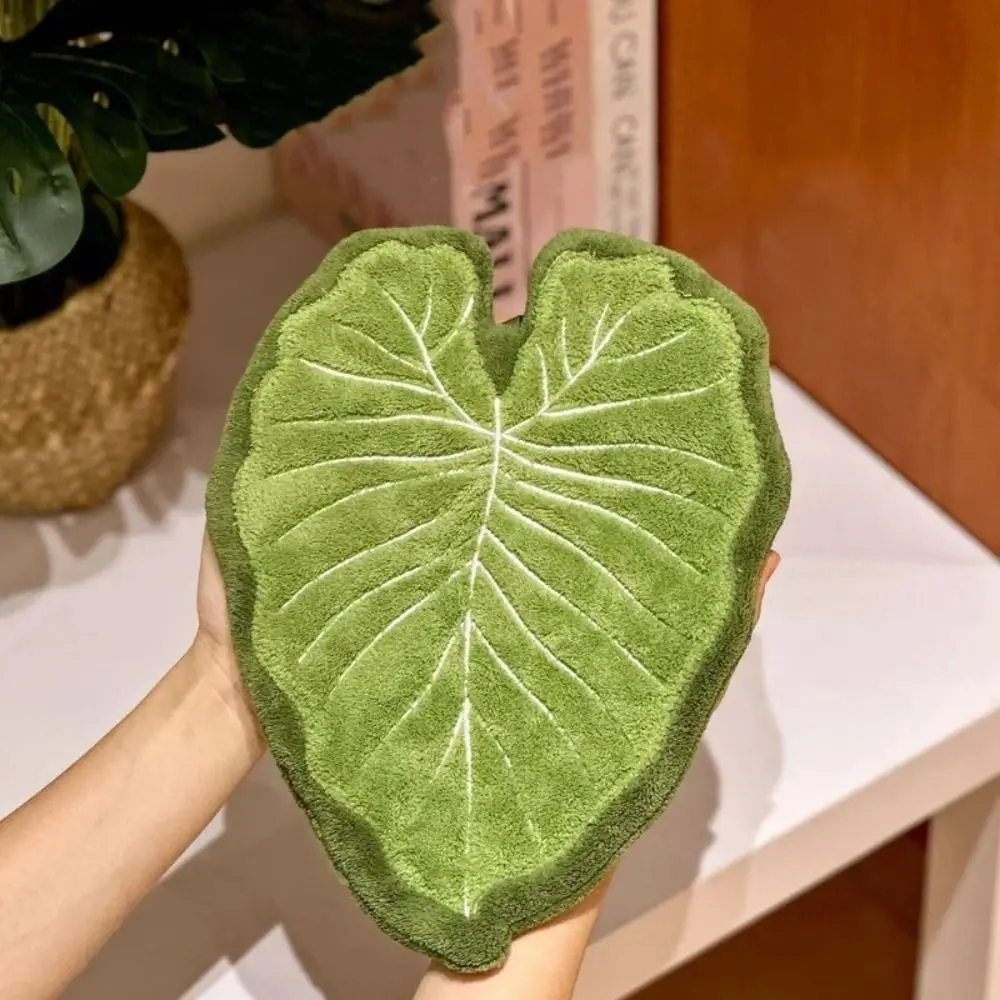 High Quality Cartoon Leaf Hand Towel Absorb Water Thickened Kitchen Handkerchief Coral Velvet Hanging Cleaning Cloth Kitchen