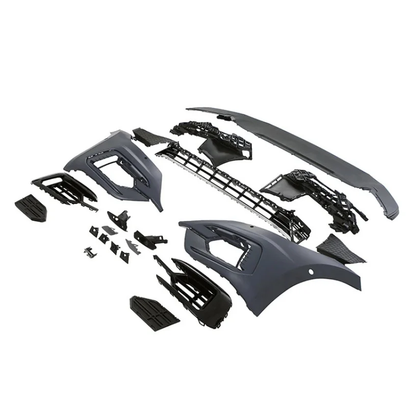 

KSEEK Auto Parts Front Bumper Side Skirt Diffuser Grille Bodykit for VW Arteon 2019 Upgrade to R-line