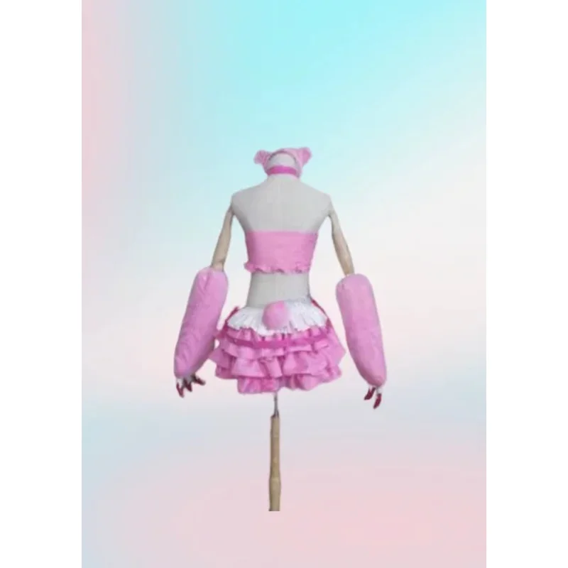 SUPER SONICO GRG Racing Queen Genus Gloomy Bear Cosplay Costume with socks