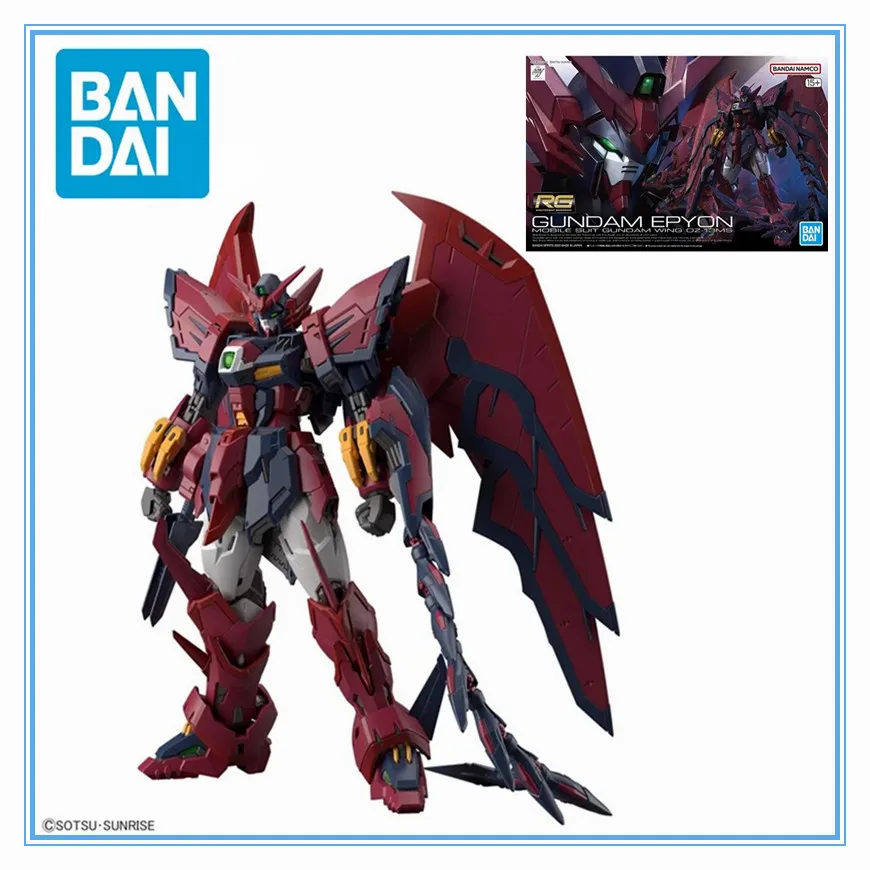 

Original Genuine RG 1/144 GUNDAM EPYON MOBILE SUIT GUNDAM WING OZ-13MS Bandai Anime Model Toys Action Figure Gifts Collectible