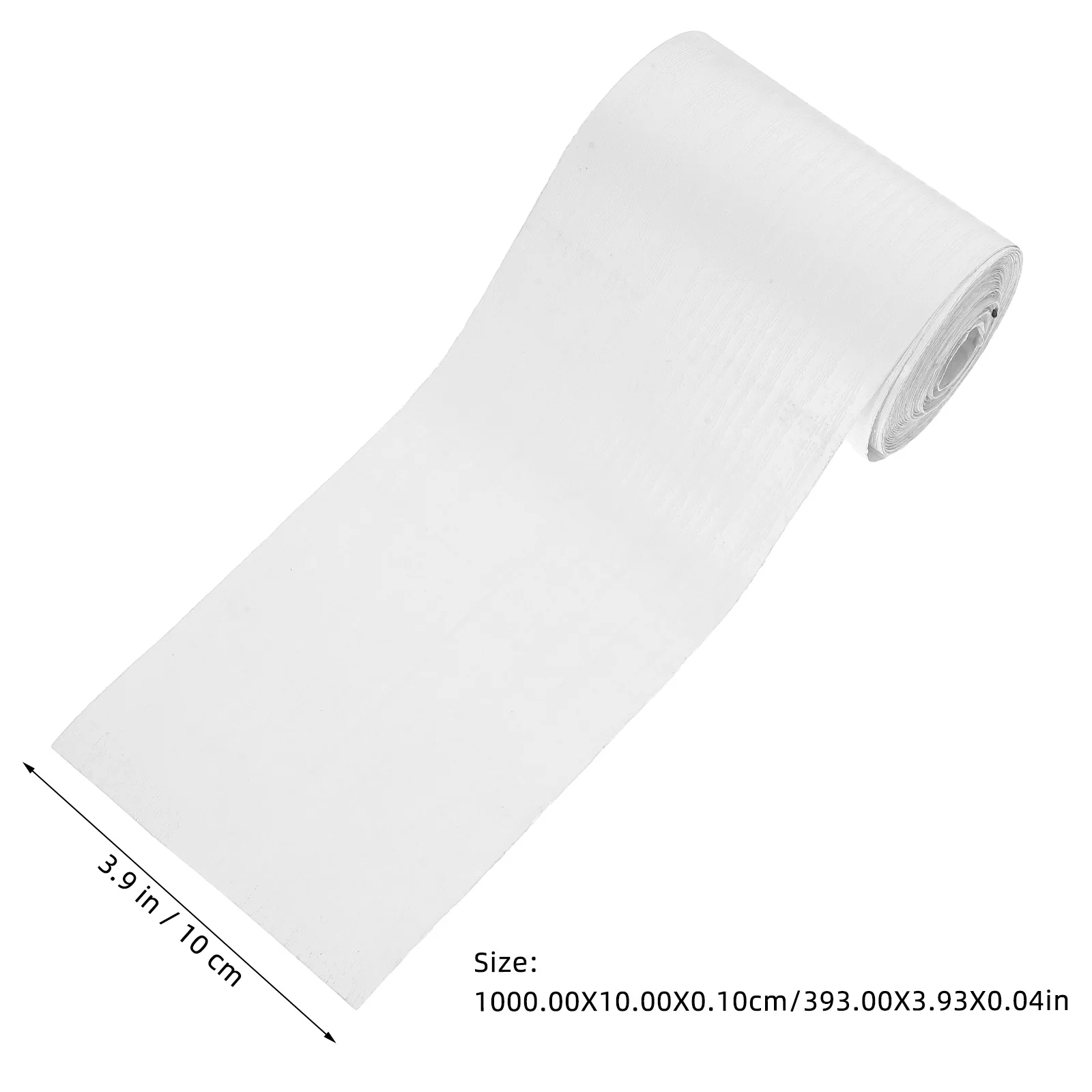 1 rollo de rodapié adhesivo de grano de madera, moldura Flexible de Pvc para decoración de zócalo de pared, palo de pelar, borde de suelo impermeable