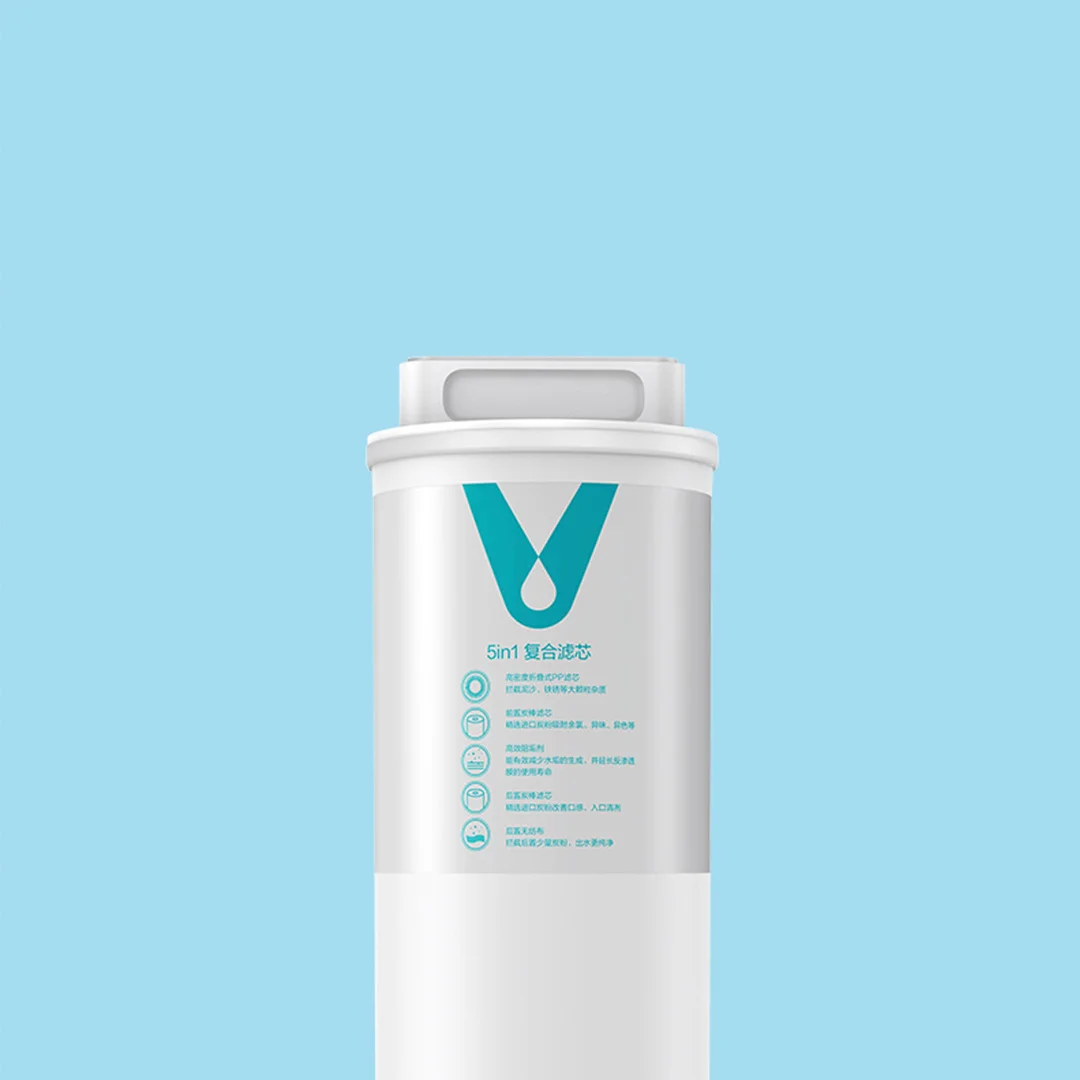 Elemento filtrante per depuratore d'acqua serie Yunmi Xiaoblues elemento filtrante composito 5 In 1 elemento filtrante ad osmosi inversa 400G/600G