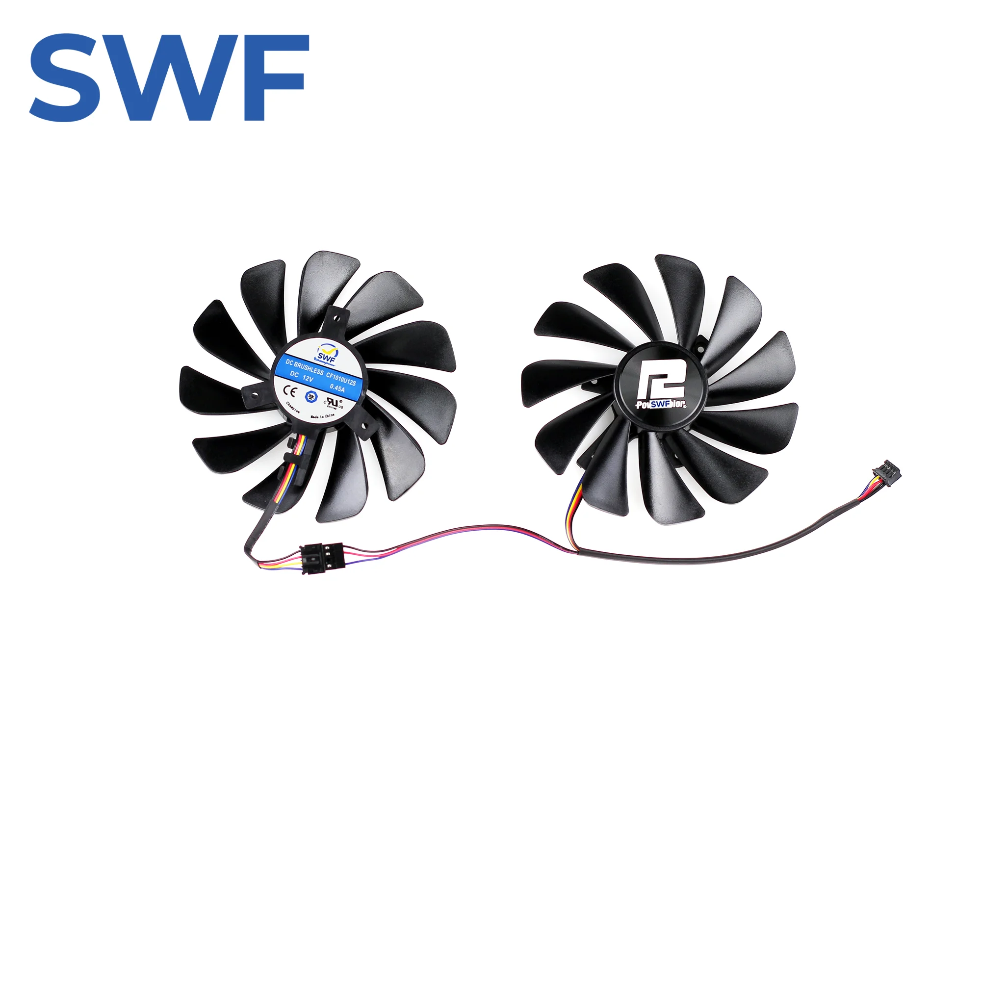 95MM CF1010U12S Cooling Fan For PowerColor Red Dragon Radeon RX 5600XT 5700 5700XT Graphics Video Card Cooler Fan view 3