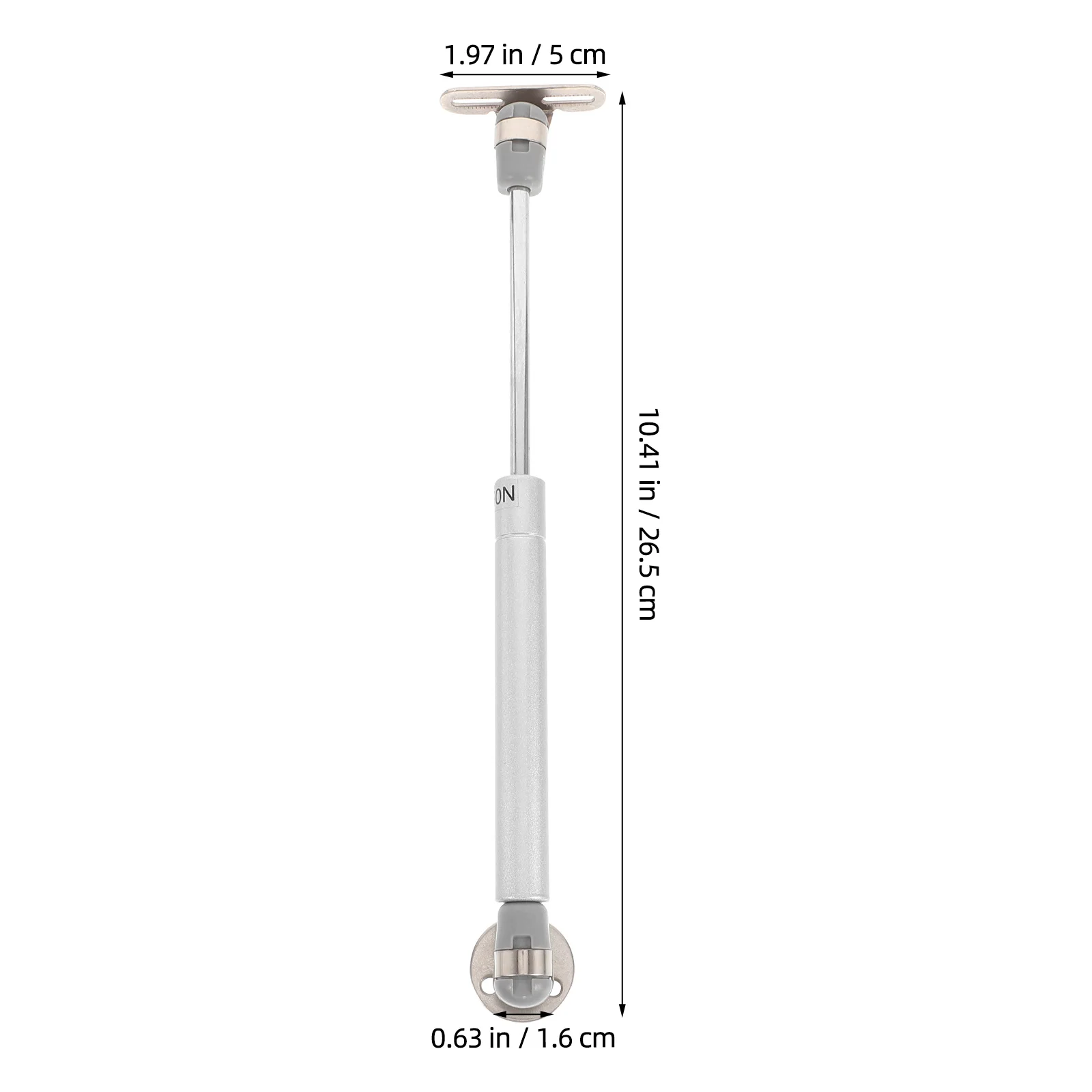2 قطعة خزانة الهوائية رفع دعم قضيب الغاز الهيدروليكي البقاء لأبواب الأثاث سهلة التركيب مستقرة لينة إغلاق #5