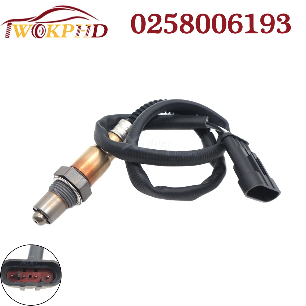 CAR NEW Oxygen O2 Lambda Sensor 0258006193 For ALFA ROMEO FIAT BRAVA BRAVO COUPE MAREA STILO LANCIA KAPPA SW LYBRA SW