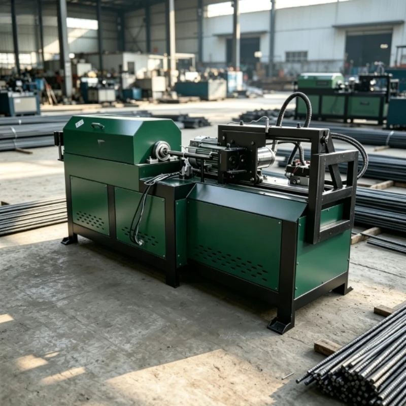 Rebar Straightening and Cutting Machine Hydraulic Driven Steel Bar Straightener Cutter For Reinforcement Steel Processing