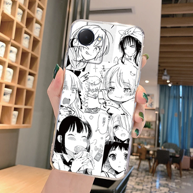 For Realme C30 C30S Case NARZO 50i Prime Phone Cover Japan Girls Cartoon Anime Coque Soft TPU Clear Fundas For OPPO Realme C30