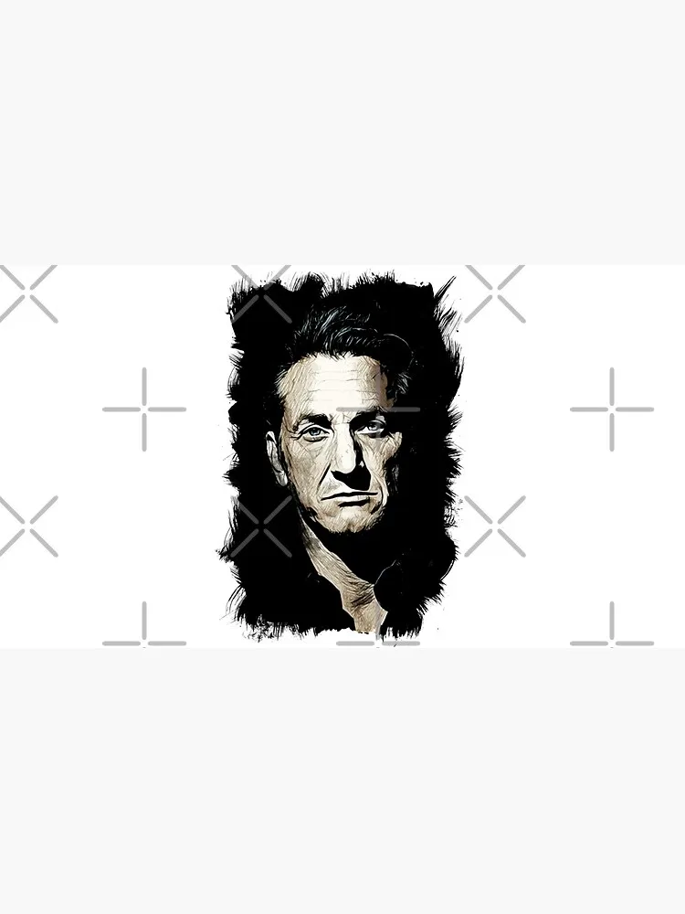 Кепка Sean Penn с абстрактным портретом веером, стильная бейсболка для мужчин и женщин, летняя уличная шляпа от солнца