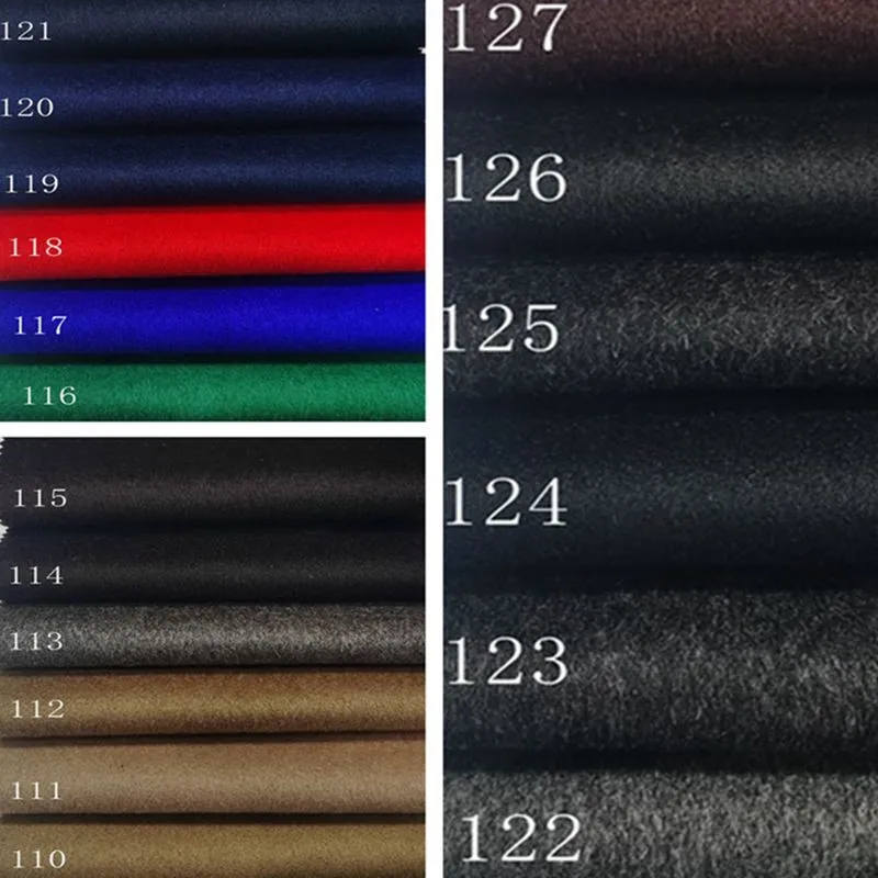 

Wool cashmere clothing fabric autumn and winter coat shawl skirt cheongsam suit