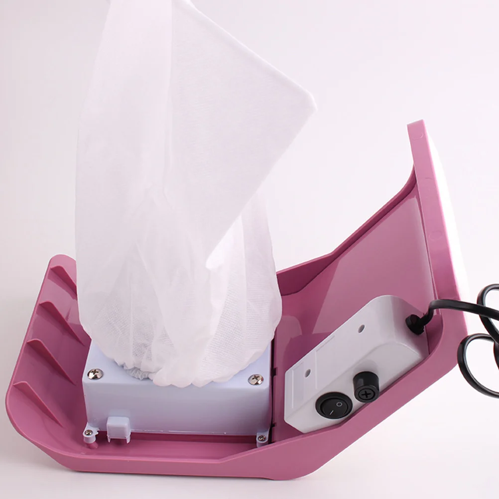 

3pcs Nail Dust Collector Bag Vacuum Cleaner Manicure Duster Non woven Replacement Pouch for Salon Use Easy Cleaning Sealed