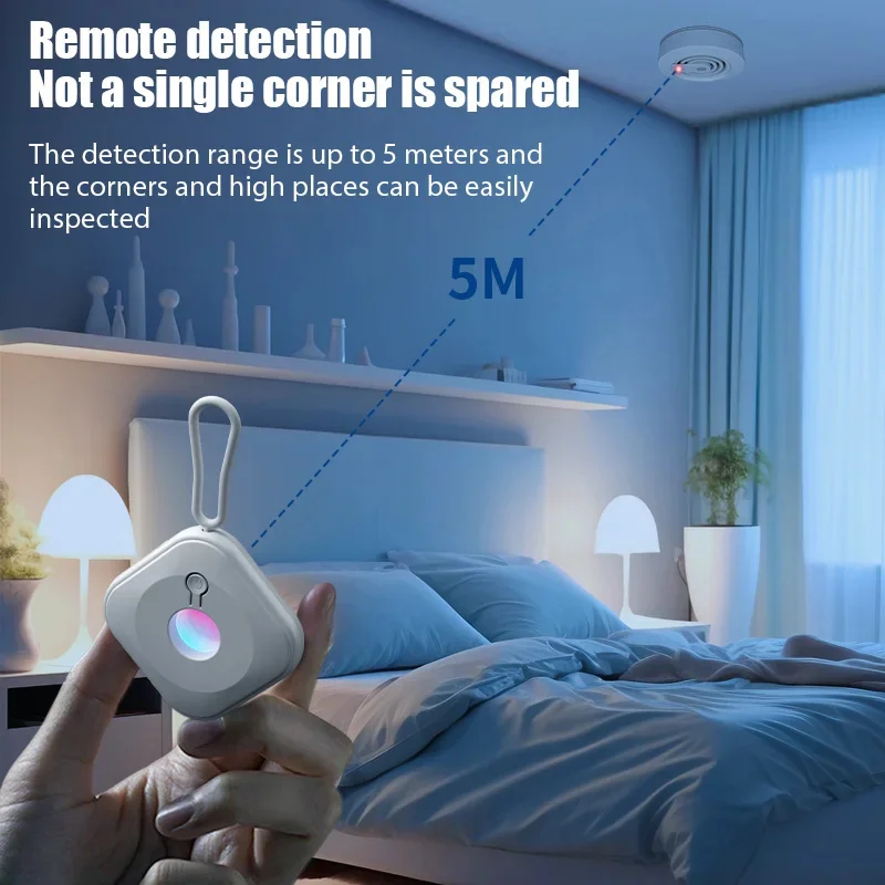 Camera Detector for Hidden Camera Portable Pinhole Hidden Lens Detect Gadget Anti-Peeping Security Protection