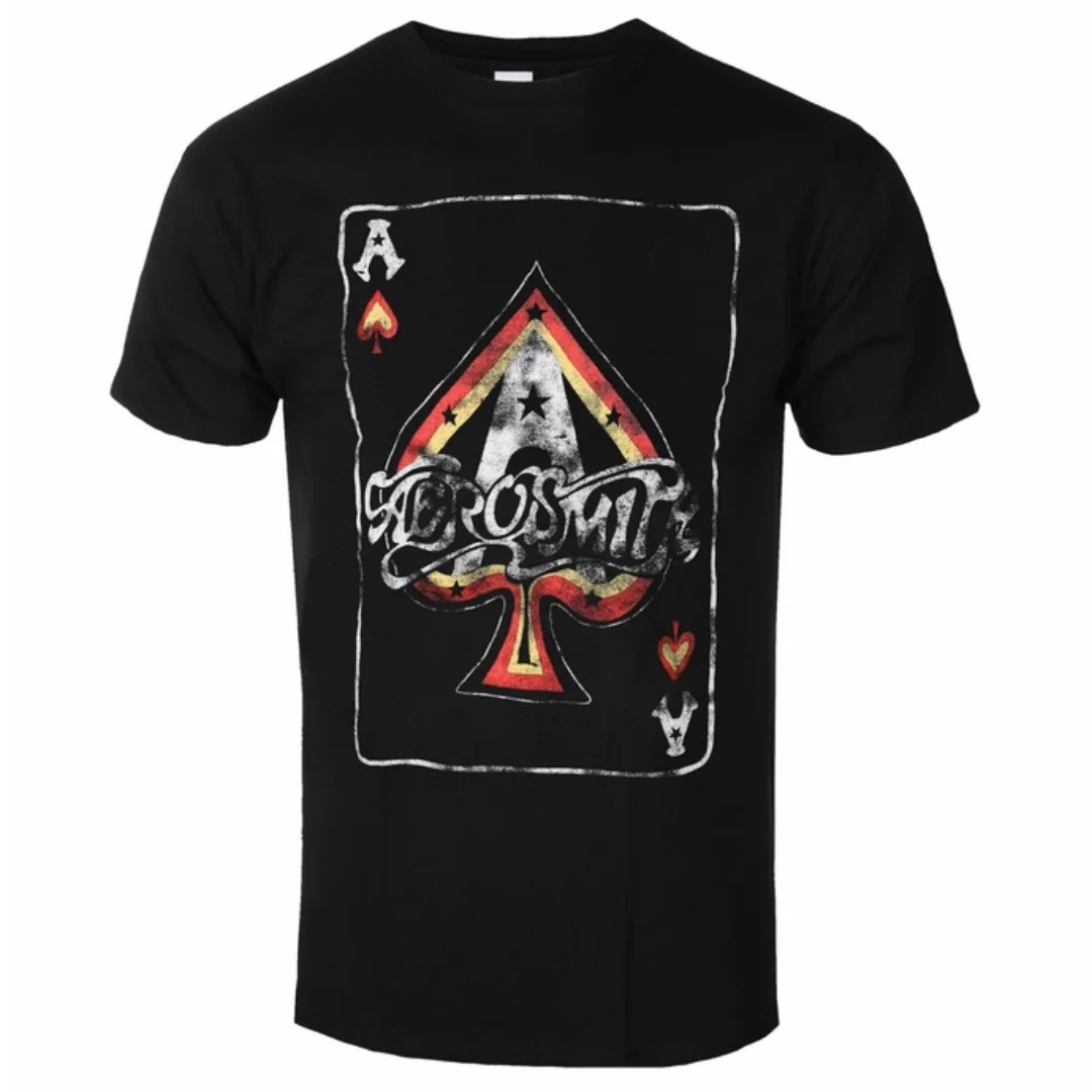 2026 Aerosmith - Aero Force One Print T-shirt for Everyday and Music Festival Wear Rock Style Items for Men and Women T-shirt