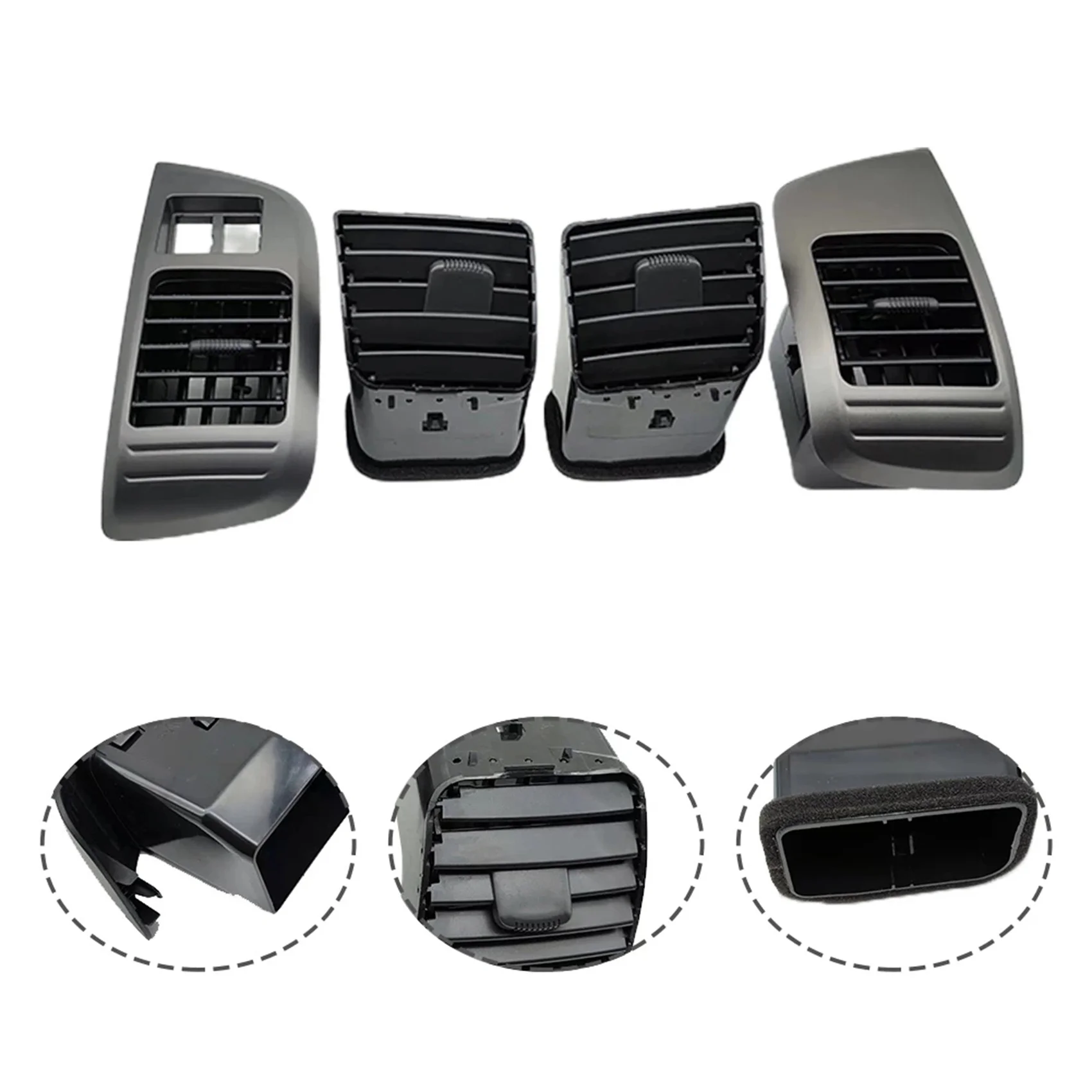 Car Air Conditioner Air Outlet Dashboard Air Outlet Vent Panel for Great Wall Fengjun 3/5 CFK-Greatwall-R5390