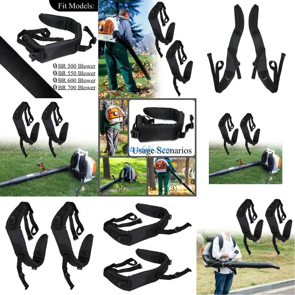 

U2JC 2Pcs 4282-710-9020 Carrying Shoulder Strap For BR700 BR600 BR550 BR500 Blower Adjustment Shoulder Belt Carrying Strap