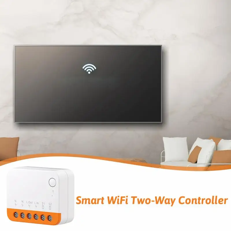 WiFi Smart Controller Smart Controller Remote Control Two-Way Controller Voice/App Control Smart Button Light Controller Home