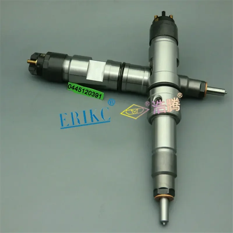 6PC 0445120391 Diesel Fuel Injection 0 445 120 391 Common Rail Automation Injector 0445 120 391 For 612630090001 00986AD1005