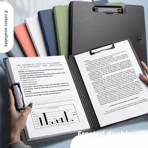 Vertical and horizontal dual clip clip clip, information file, plywood stall, information book, student test, paper storage B 10 Main Sales Secretary - №7