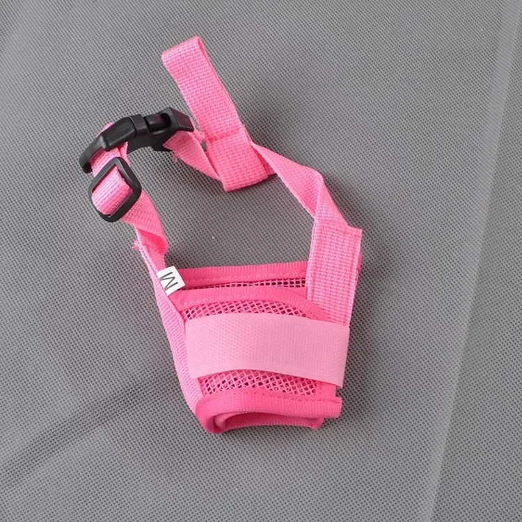 Anti-blaf hondenmuilkorf voor kleine en grote honden, verstelbare mesh, ademende hondenmuilkorf met nylon banden, hondenaccessoires