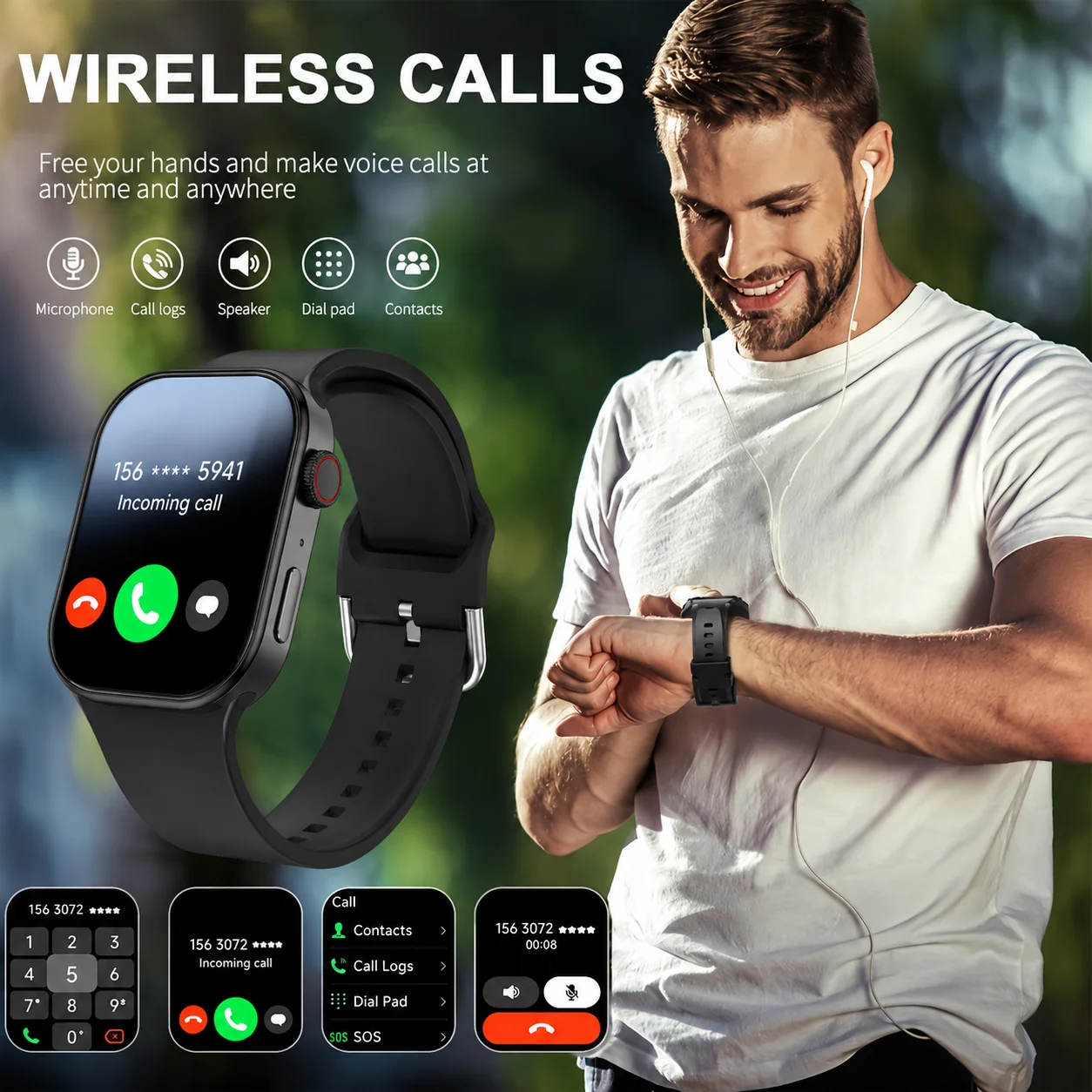 Neue Voll-Touchscreen High-Def – Watch 7 Smartwatch Iphone Bewertung und Preis