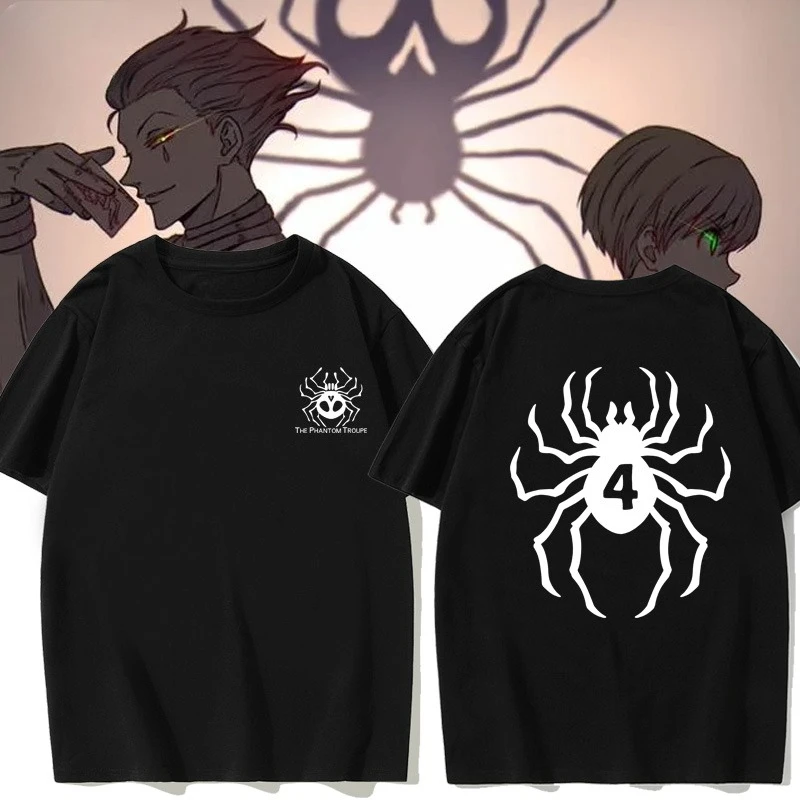 

Full-time Hunter Short-sleeved Phantom Brigade T-shirt Men's Japanese Animation Clothes Crew Neck Kullo Two-dimensional