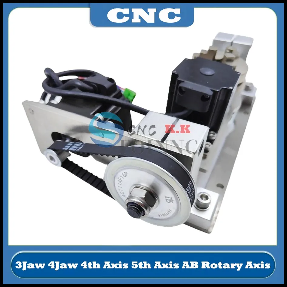 Ultimo 4 ° asse 5 ° asse AB asse rotante 3Jaw 4Jaw mandrino centrale 60mm altezza 55mm fai da te Router di CNC macchina per incidere utensile rotante