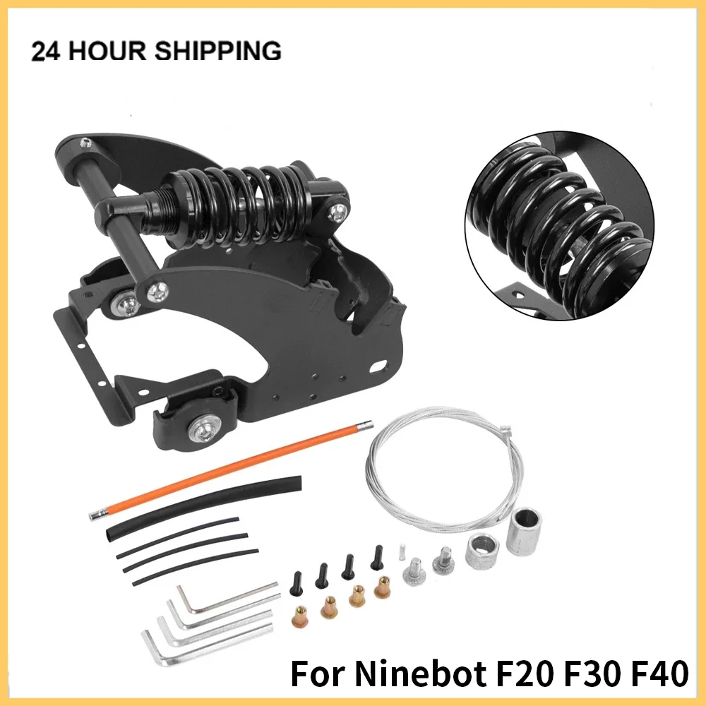 Electric Scooter Modified Suspension Parts For Ninebot F20 F30 F40 Kickstand Damper Upgrade Rear Shock Absorber  Accessories