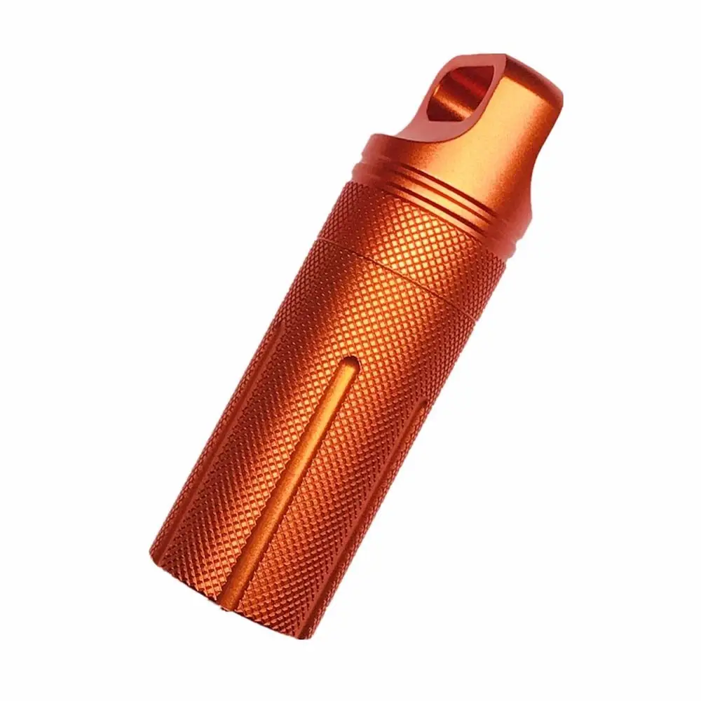 Portable Outdoor Dry Bottle Capsule Hike Box Survival Emergency Pill Box Seal Tank Container First-Aid Canister