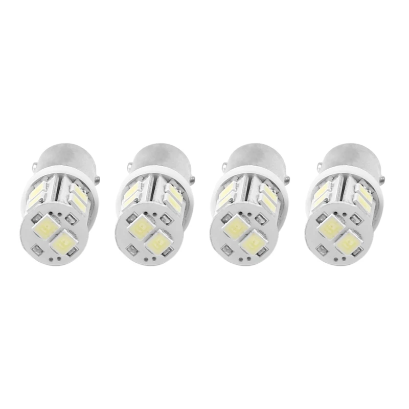 12X T11 BA9S T4W 233 BAYONET 10 SMD LED Car Wedge Interior Side Light Bulb White