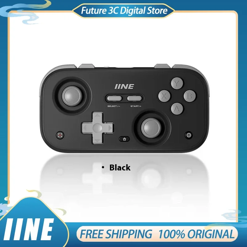 

IINE Retro Gamepads Wireless Bluetooth Gaming Controllers 1000Hz Hall Joystick Portable For Android IOS Phones PC NS Custom