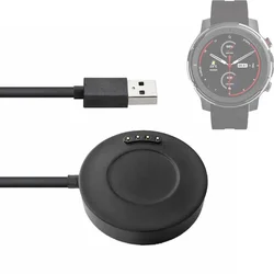 USB  Charging Cable Cradle Cord for Xiaomi Huami Amazfit Stratos 3 Sport Smart Watch Stratos3 A1928 Dock Charger Adapter Base