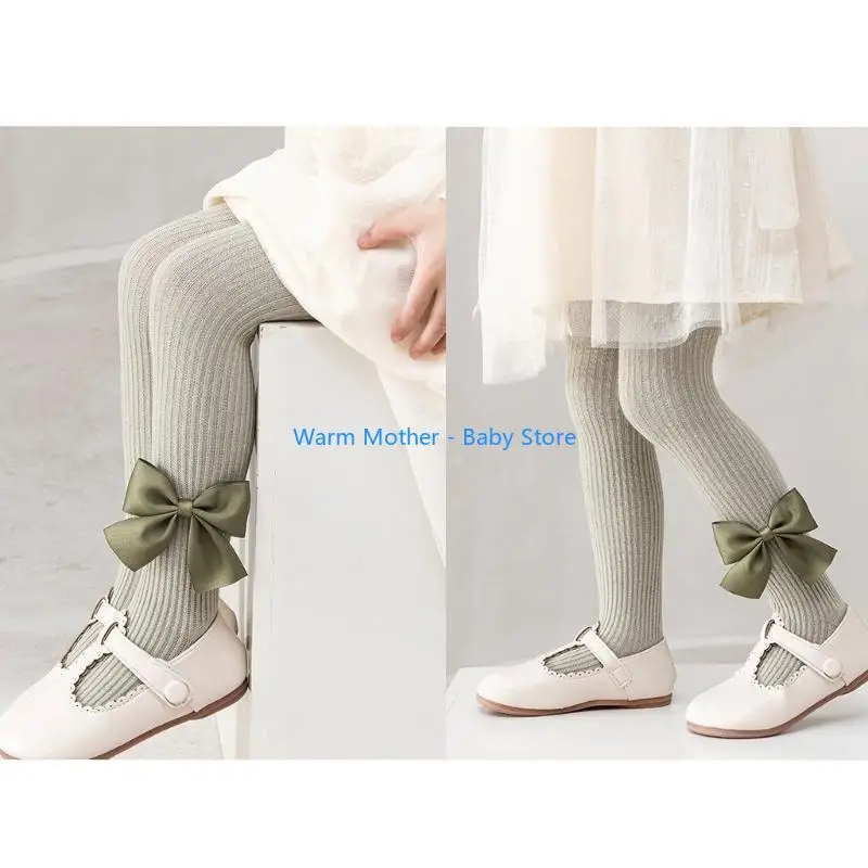 الفتيات جوارب طويلة ربيع الخريف القطن قاع سراويل الطفل قاع السراويل الاطفال طماق للاستخدام اليومي والحفلات بلون 57QE