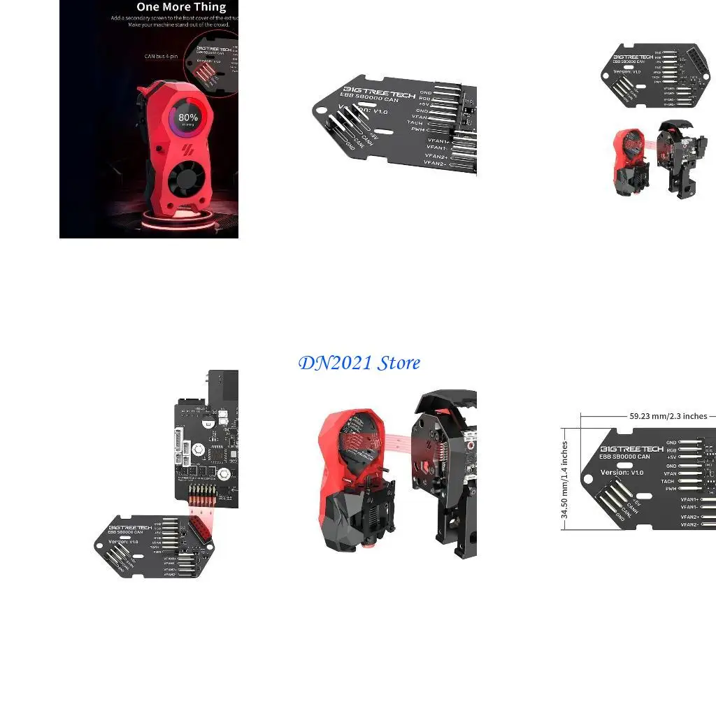 

F3KE EBB SB0000 CAN V1.0 Плата контроллера расширения подходит для EBB SB2209/SB2240.