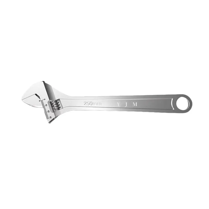 Professional Wrench Plastic Handle Automatic adjustment With Scale