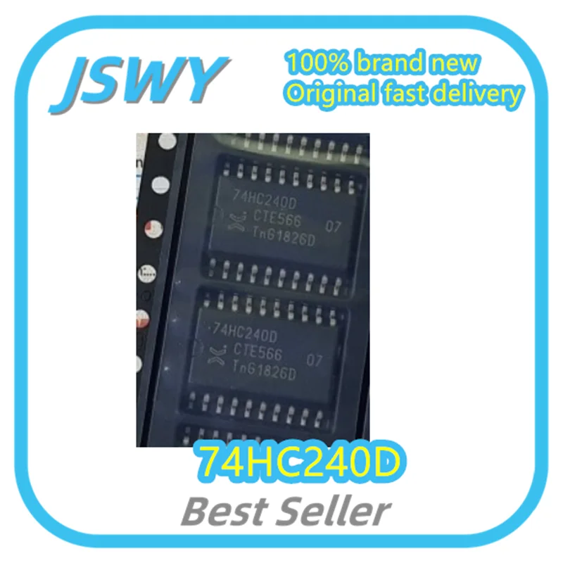 

(10/50pcs) 74HC240D 74HC240 SOP20 Integrated Circuit IC Brand New Original Electronics Genuine