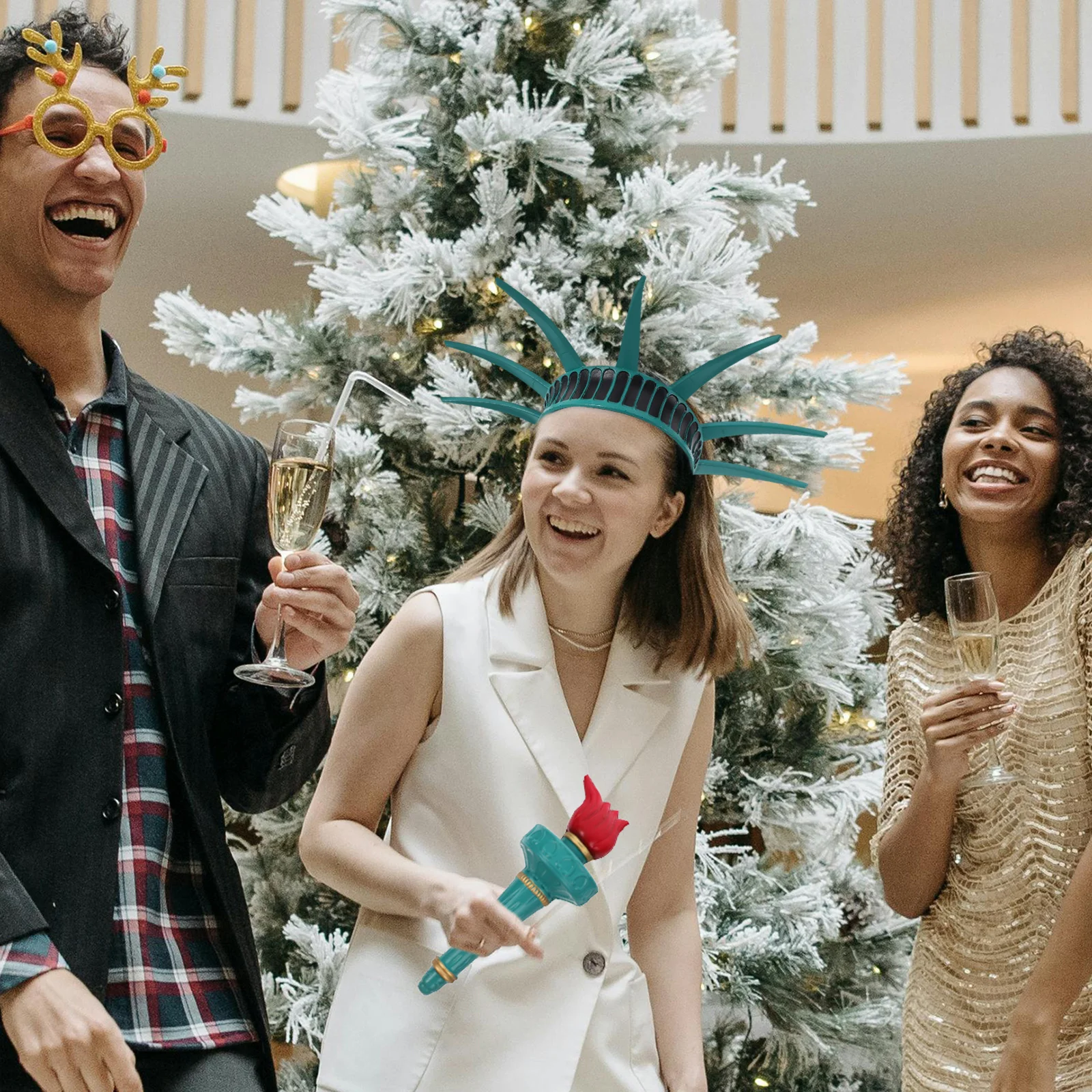 

1 комплект, повязка на голову на Хэллоуин, корона, факел, аксессуар для костюма, вечерние костюмы для косплея, США, детская статуя костюма