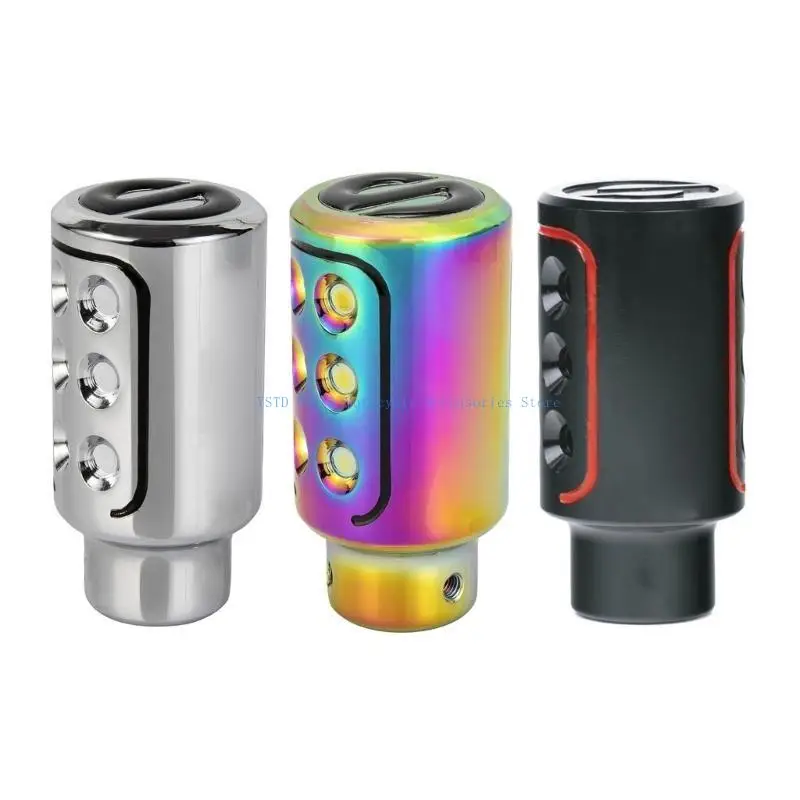 

L5BC Aluminum Alloy Automatic Manual Transmission Shifts Knob Gear Shifter Lever for Car Inner Enhancement Easy Installation