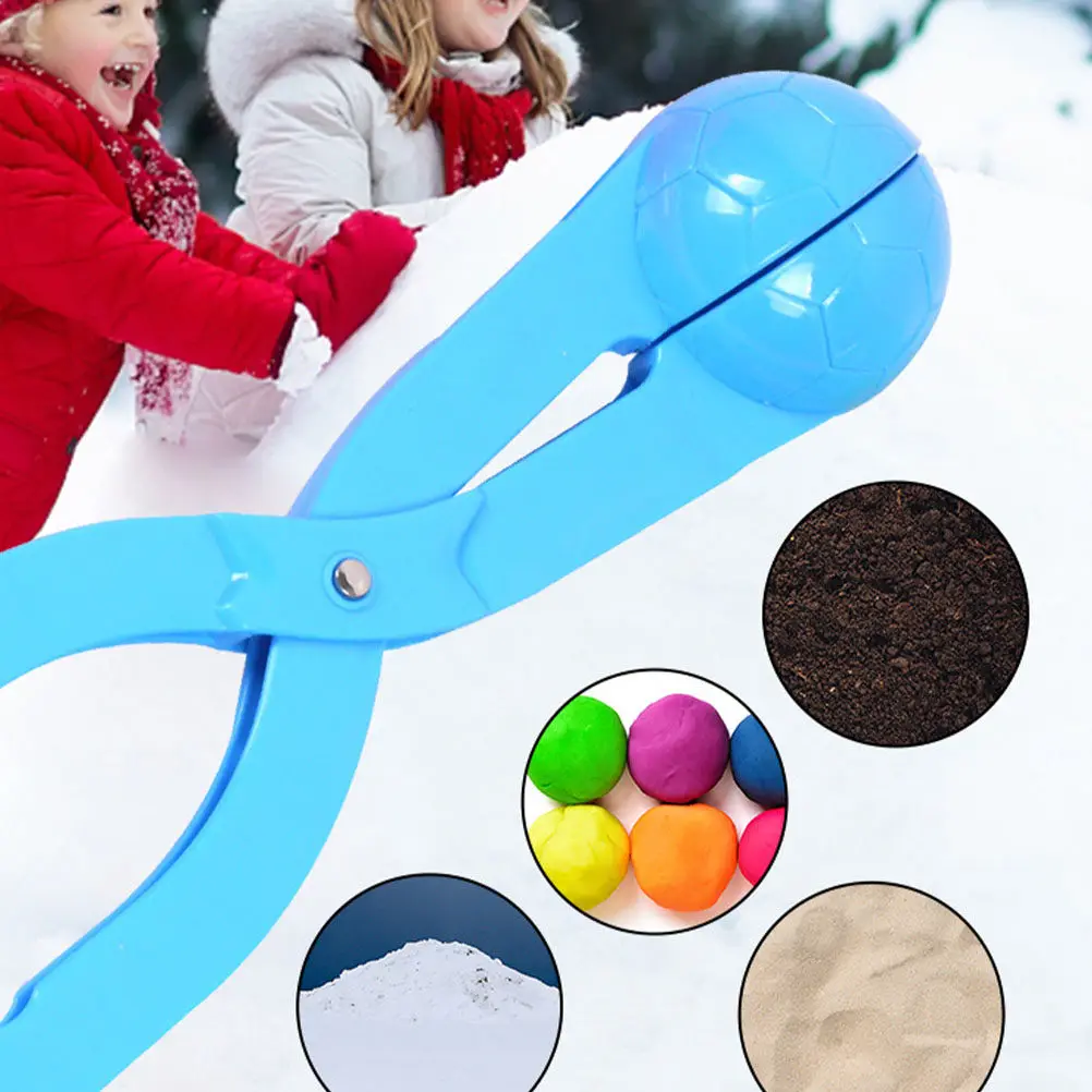 

3 Pcs Winter Toys Snowball Maker Clips Kids Makers Creative Clamps Outdoor