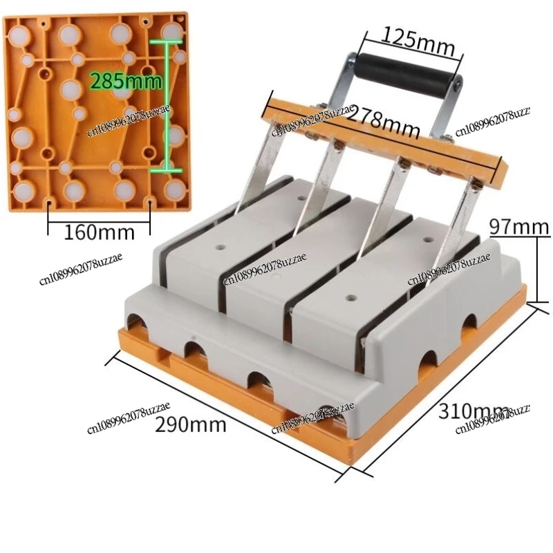 Knife Switch 100A Dual Power Switch HS11F-1004P Knife Gate Double Throw Double Head Inverted