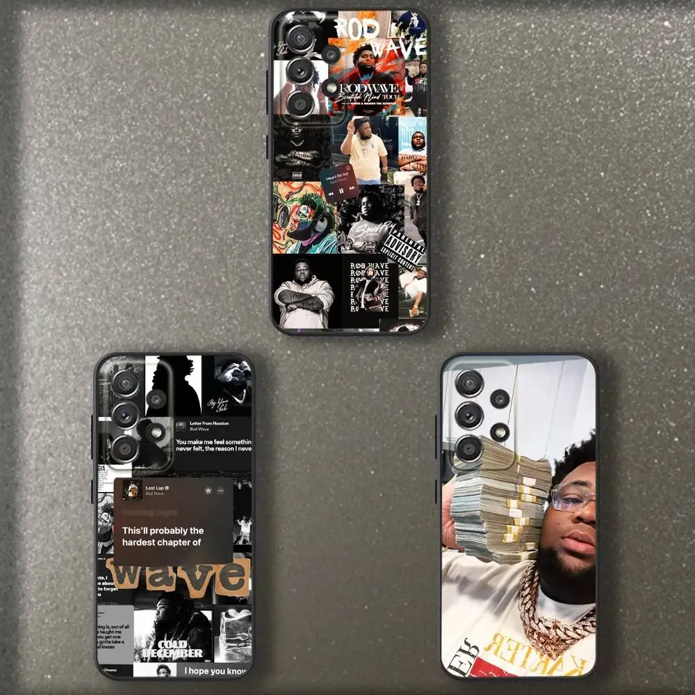 

Hot Rapper R-Rod Waves Phone Case For Samsung S 25,24,23,22,30,21,10,9,Ultra,Plus,Lite,FE,4,5 G Soft Black Case