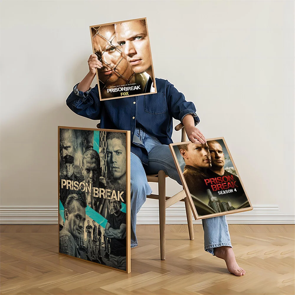 Prison Break Anime Posters Sticky Whitepaper Prints Posters Artwork Kawaii Room Decor