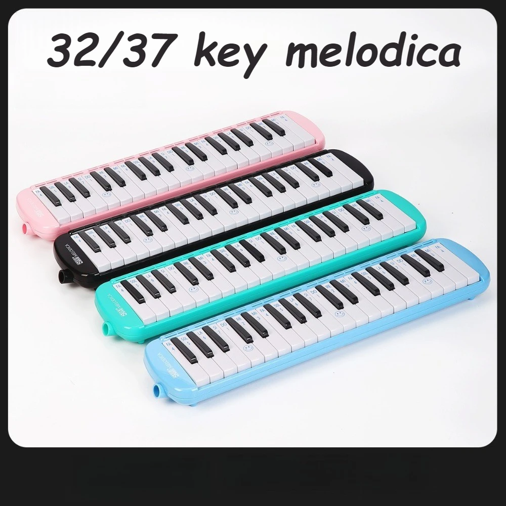 

37-клавишная мелодика, подарок для начинающих, профессиональная мелодика, 32-клавишная губная гармошка с сумкой для переноски, клавиатуры, музыкальные инструменты