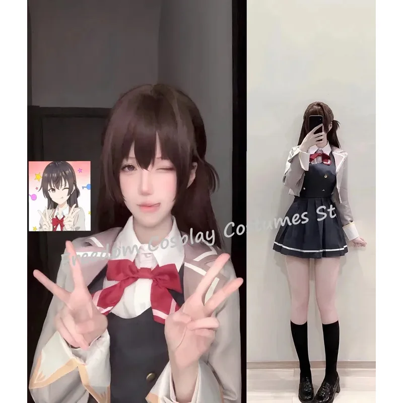 2025 yiyi Anime Alya A volte Nasconde le sue sentimenti in russo Alisa Mikhailova Kujou Parrucca del costume cosplay Jk Yuki Suou cos Hallowe