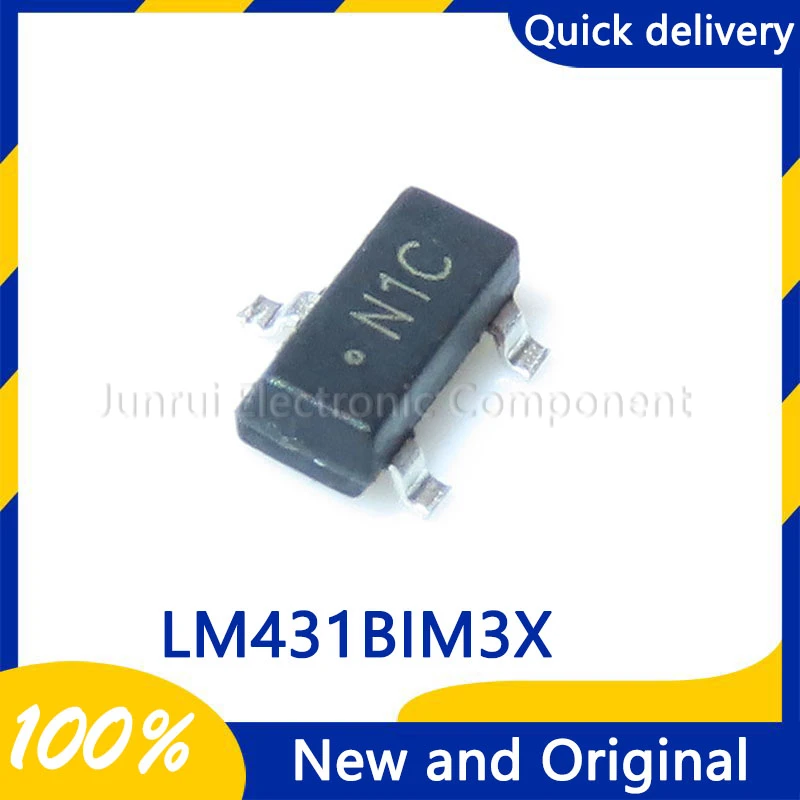 10PCS/LOT LM431BIM3X SOT-23 Voltage Reference Chip Electronic Component  Integrated Chip Ic  New And Original